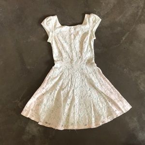 Off white lace dress